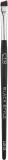 Скошенная кисть для бровей CTR Black Style LB-05 из синтетического ворса гипоаллергенная — фото 1
