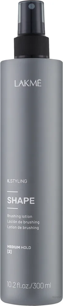 Лосьон для волос Lakme K.Styling Shape Brushing для укладки и объема 300 мл