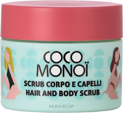 Coco Monoi Coco Monoi Hair And Body Scrub - Скраб для волос и тела с ароматом кокоса и экзотических цветов 250 мл