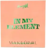 Палетка теней для век Barry M In My Element Eyeshadow Palette 9 оттенков — фото 2
