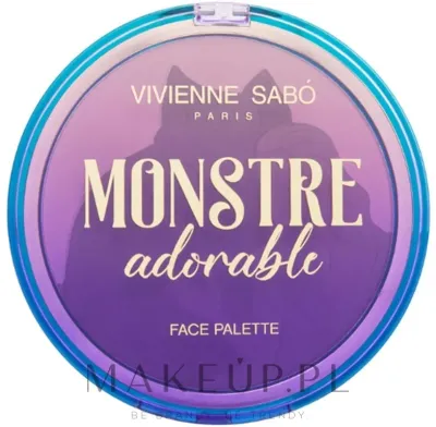 Палетка для контуринга лица Vivienne Sabo Palette Monstre Adorable