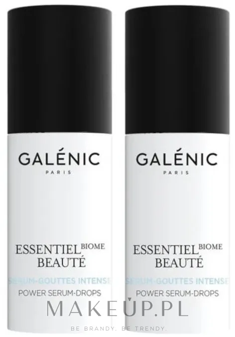 Galenic Essentiel Biome Beaute Power Serum-Drops сыворотка-бустер с пребиотиками, пробиотиками и маслом камелии для лица, 2 x 9 мл