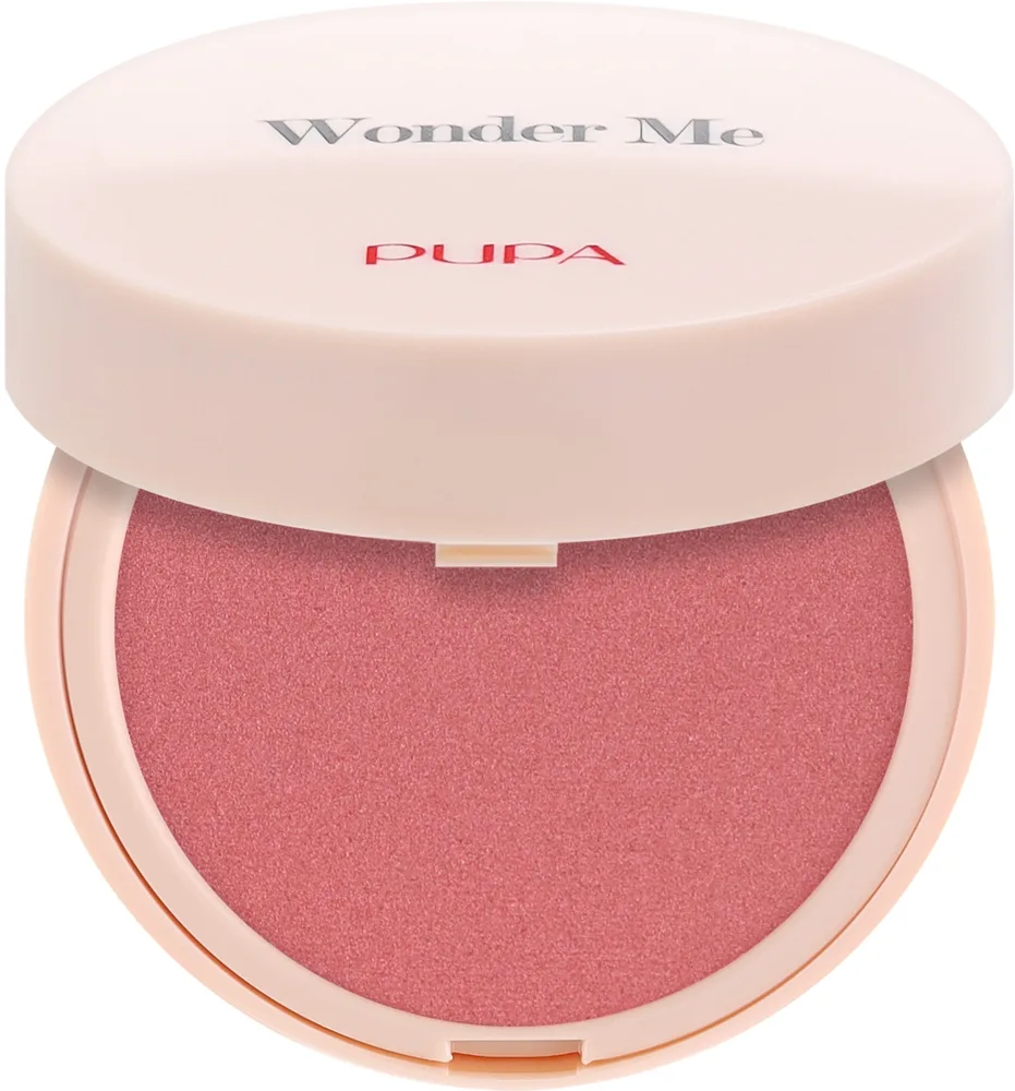 Румяна для лица Pupa Wonder Me Blush пудровые, оттенок 002 - Hug Me Glow