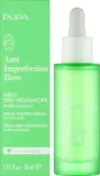 Pupa Anti Imperfection Hero Sebum Control себорегулирующая матирующая сыворотка с янтарной кислотой и гиалуроновой кислотой для лица, 30 мл — фото 2
