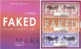 Набор накладных ресниц Catrice Faked False Lashes 01 три пары ресниц и клей в футляре — фото 1
