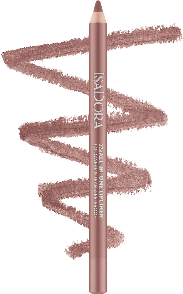 Контурный карандаш для губ IsaDora All-In-One Lipliner, оттенок 01 - Bare Beige