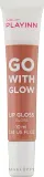 Блеск для губ Inglot Playinn Go With Glow полупрозрачный, с глянцевым финишем, 10 мл, оттенок 22 - Coral — фото 1