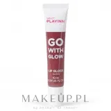 Блеск для губ Inglot Playinn Go With Glow полупрозрачный, с глянцевым финишем, 10 мл, оттенок 24 - Cherry — фото 1