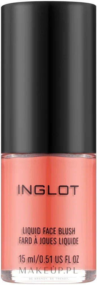 Румяна для лица Inglot Liquid Face Blush жидкие, с естественным финишем, 15 мл