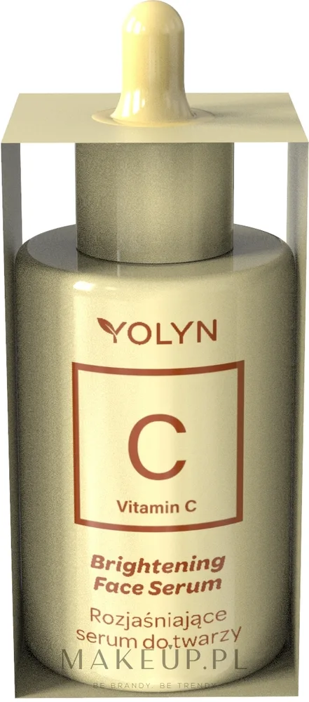 Yolyn Vitamin C Brightening осветляющая сыворотка с витамином C, растительными экстрактами и гиалуроновой кислотой для лица, 30 мл