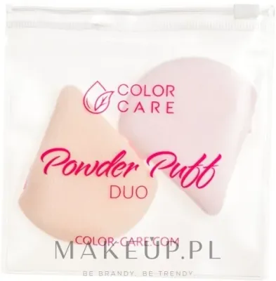 Набор треугольных пуховок для пудры Color Care Powder Puff Duo 2 шт
