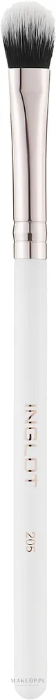 Кисть для растушёвки теней Inglot Playinn Makeup Brush 205 из эластичного синтетического ворса
