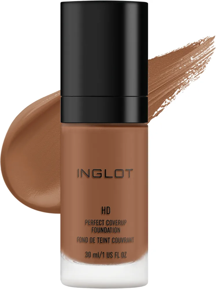 Тональная основа Inglot HD Perfect Coverup Foundation стойкая кроющая, 30 мл, оттенок 78