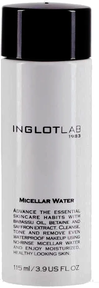 Мицеллярная вода Inglot Lab Micellar Water для снятия макияжа, для всех типов кожи, 115 мл