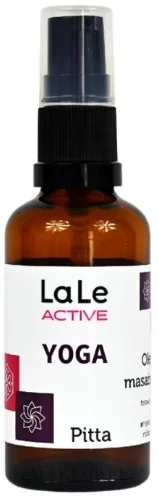Масло для массажа тела La-Le Active Yoga Pitta аюрведическое с мятой и розой