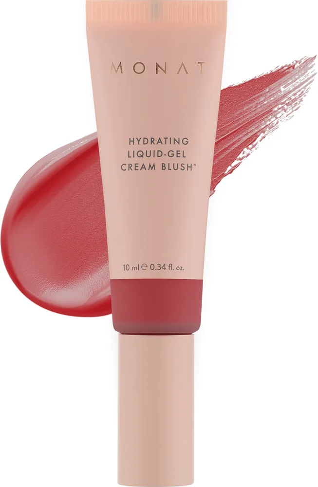 Румяна для лица Monat Hydrating Liquid-Gel Cream, оттенок Berry