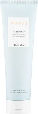 Очищающий гель-крем от акне Monat Be Clarified Acne Gel-Cream Cleanser с ниацинамидом, 120 мл