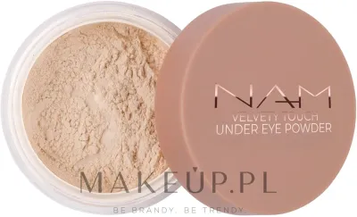 NAM Make Up Puder do okolic oczu - Пудра для зоны под глазами NAM Velvety Touch Under Eye, полупрозрачная, 3 г