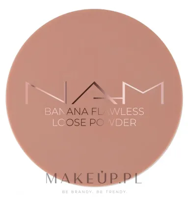 NAM Make Up Sypki bananowy puder do twarzy - Банановая пудра NAM Banana Flawless Loose Powder рассыпчатая, 8 г