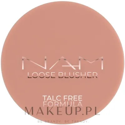 NAM Make Up Sypki róż do policzków - Румяна для щёк NAM Loose Blusher рассыпчатые, с эффектом естественного румянца, 2,5 г