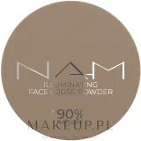 NAM Make Up Sypki puder do twarzy - Сияющая пудра NAM Illuminating Face Loose Powder рассыпчатая, 8 г — фото 2