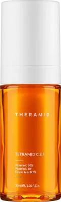 Theramid C-Tetra E.F. антиоксидантная сыворотка с 20% витамином C, феруловой кислотой и витамином E для лица, 30 мл