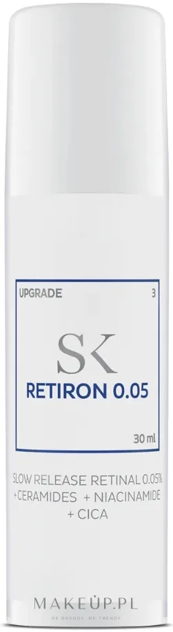 Skintegra Retiron 0.05 сыворотка с инкапсулированным ретиналем 0,05%, ниацинамидом и церамидами для лица, 30 мл