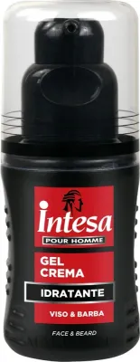Гель-крем для лица и бороды Intesa Pour Homme увлажняющий мужской 100 мл