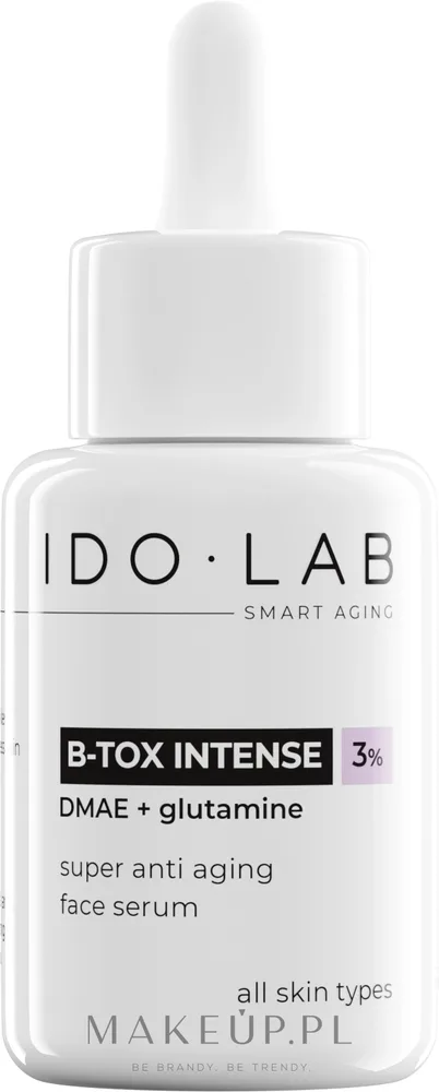 Idolab B-Tox Intense Super Anti Aging — антивозрастная сыворотка с DMAE и аминокислотным комплексом, 30 мл