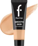 Тональная основа Flormar Smooth Skin Foundation бархатистая натуральная, 25 мл, оттенок 001 - Soft Beige — фото 1