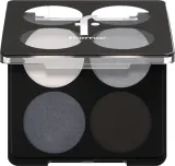 Палетка теней для век Flormar Color Palette Eyeshadow 4 оттенка, оттенок 002 - Black Dust — фото 1