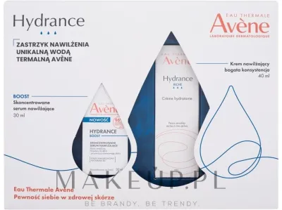 Набор Avene Hydrance насыщенный увлажняющий крем 40 мл и сыворотка-концентрат 30 мл