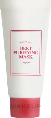 I'm From Beet Purifying Mask — очищающая глиняная маска для лица со свёклой и пилингующими частицами, 110 г