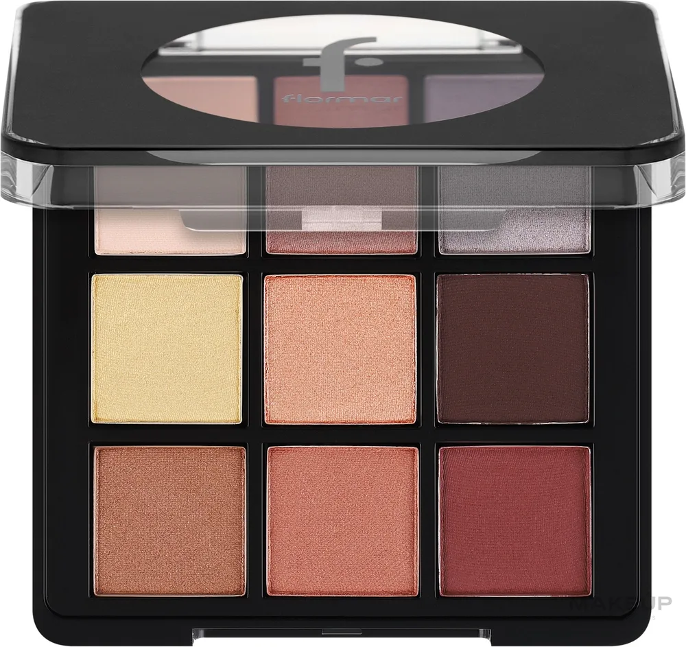 Палетка теней для век Flormar Eye Shadow Palette 9 оттенков, оттенок 001 - Fallen Angel