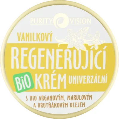 Крем для лица и тела Purity Vision Bio Vanilla с ванилью и маслом ши 70 мл