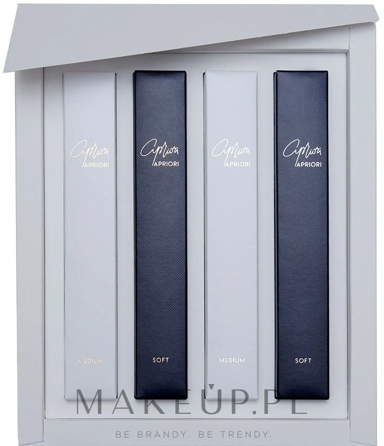 Подарочный набор зубных щеток Apriori Slim Signature Series 4 шт