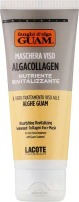 Guam Algacollagen Face Mask — восстанавливающая противоморщинная маска для лица с водорослями и пептидами, 75 мл