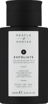 Отшелушивающий тоник Pestle & Mortar с гликолевой кислотой 6,8% и зелёным чаем 200 мл