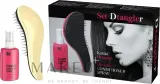 Набор Brazil Keratin Dtangler Gold спрей-кондиционер для волос 100 мл и щетка для волос золотая — фото 1