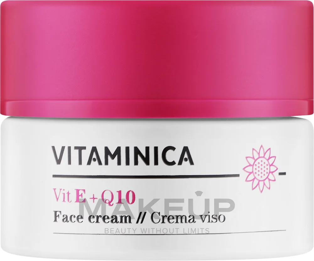 Крем для лица Bioearth Vitaminica с витамином E и коэнзимом Q10 50 мл