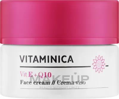Крем для лица Bioearth Vitaminica с витамином E и коэнзимом Q10 50 мл