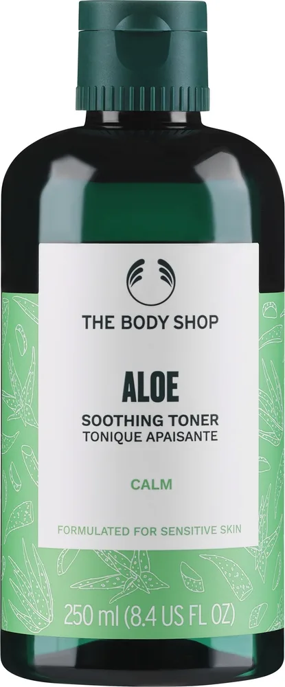 Успокаивающий тоник The Body Shop с алоэ для чувствительной кожи лица 250 мл