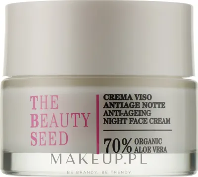 Ночной крем для лица Bioearth The Beauty Seed 2.0 с алоэ 50 мл