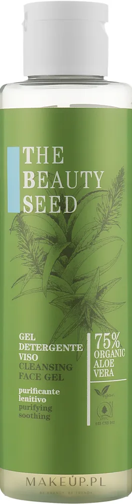 Очищающий гель для лица Bioearth The Beauty Seed 2.0 с чайным деревом и алоэ, 150 мл