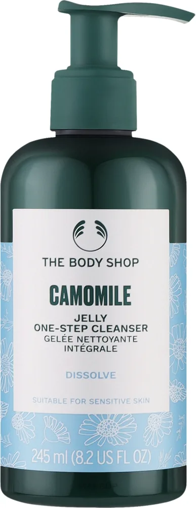 The Body Shop Camomile Jelly One-Step Cleanser — очищающее желе для лица с ромашкой, 245 мл