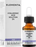 Bioearth Elementa AGE Hyaluronic Acid 2% — увлажняющая сыворотка с гиалуроновой кислотой и алоэ, 15 мл — фото 4