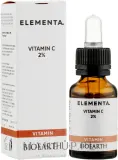 Bioearth Elementa Vitamin C 2% — осветляющая сыворотка с витамином C, алоэ и гиалуроновой кислотой — фото 4