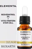 Bioearth Elementa Antiox Resveratrol 3% + Vitis Vinifera — антиоксидантная сыворотка с ресвератролом и феруловой кислотой, 15 мл — фото 2