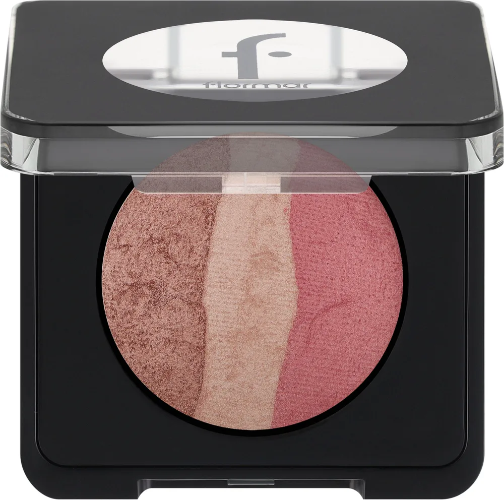 Румяна для лица Flormar Blush-On Baked запечённые, оттенок 053 - Pinky Trio
