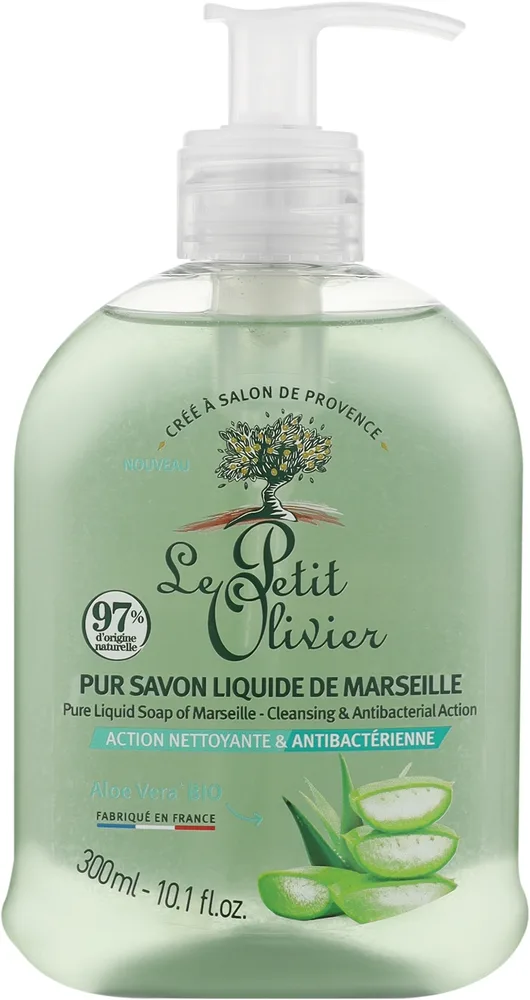 Мыло жидкое Le Petit Marseillais Aloe Vera с алоэ вера, 300 мл